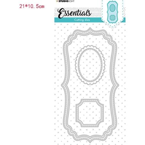 CH 2021 New Arrival rim Metal Cutting Dies Stencils for DIY Scrapbooking/photo Album stamps Decorative Embossing DIY Paper Card