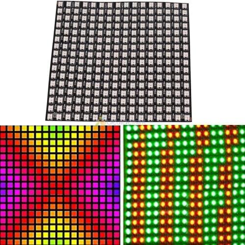DC5V 16*16 Pixel WS2812B LED Digital Flexible Individually Programmed addressable Panel light