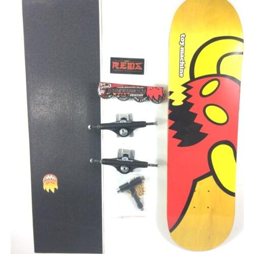 Toymachine Skateboard Deck Professional Level 7 Llayers Canadian Maple 8.0 8.125 inch Multiple Colour Decks Double Rocker