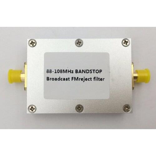 FM Trap 88MHZ-108 MHz RTL-SDR Blog Broadcast FM Band-Stop Filter SMA Receiver signal