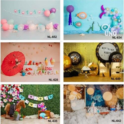 1st Birthday Newborn Cake Smash Backdrop Party Decoration Kids Child Baby Shower Photo Studio Props Photography Background Photo