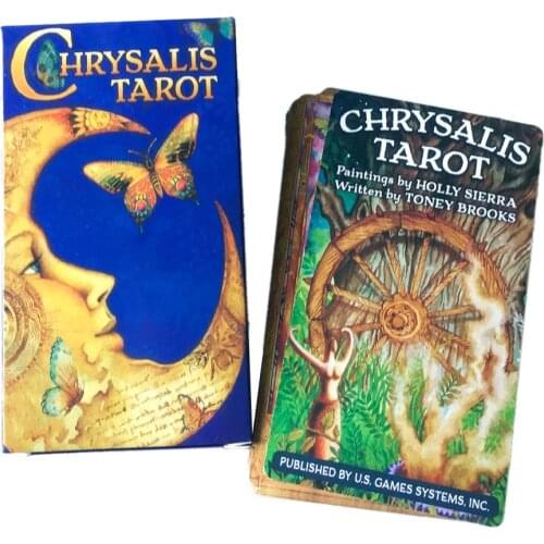 Tarot Tarot Card Card Game Board Game Full English Version Party Game Toy 81 Sheets Birthday Gift Deck Witch Witchcraft