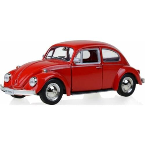 1/32 Scale Red Vintage Vehicle 1967 Classic Car RMZ City Collection Diecast Toy Model