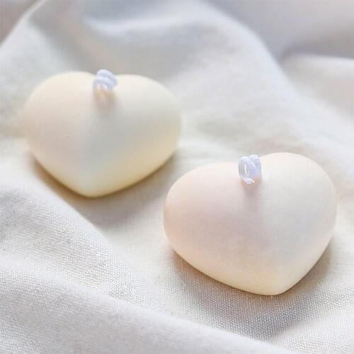 Multi-Function 3D Heart Silicone Love Heart Cakes Mold Aroma Gypsum Plaster Mould For Cakes DecorationCandle Resin Molds DIY