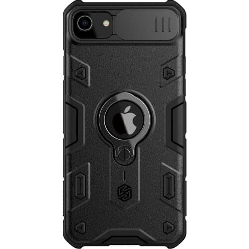 Funda Shockproof Armor Case For For iPhone SE 2020 SE2 SE 2 CamShield Slide Cover Protect Camera Lens Back Case for iPhone 7 / 8