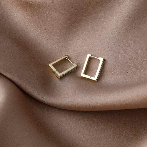 QiLuxy Earrings Rings