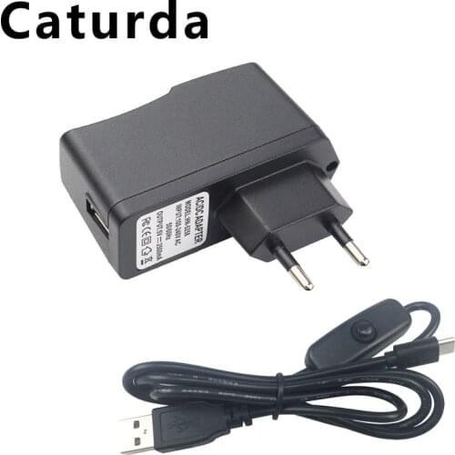 Raspberry Pi 3 Power Supply 5V 2.5A AC Power Adapter Micro USB Cable with ON/OFF Switch for Raspberry Pi 3 Model B+ Plus Pi3
