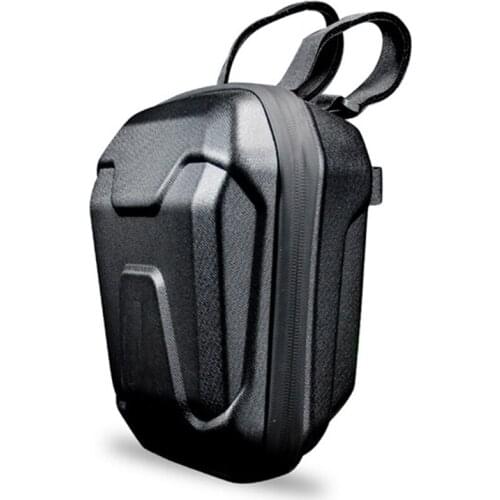 Scooter Storage Bag, Rainproof Scooter Handlebar Bag Hard-Shell Front Hanging Bag 2.5L Large Capacity for Kick Scooters Bikes