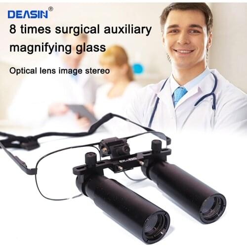 Ultra-Light Dental Loupes medical loupes 8X High Magnification Dental Instruments Dental Loupes