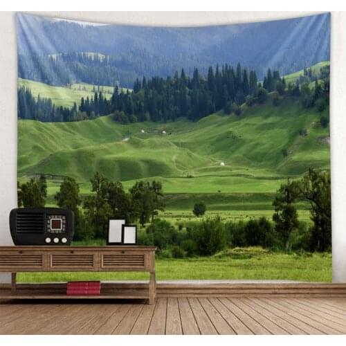Only beautiful scenery design of 3 d digital print household tapestries