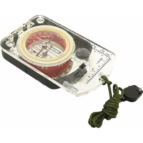 Outdoor Adventure Tool Camping Compass Geologic Fluorescent Compass for Explorer Marine Boat Compasses