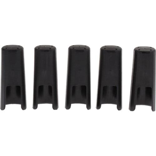 Pack of 10 Saxophone Mouthpiece Caps Buckle Patches Pads Cap for Sax Lovers