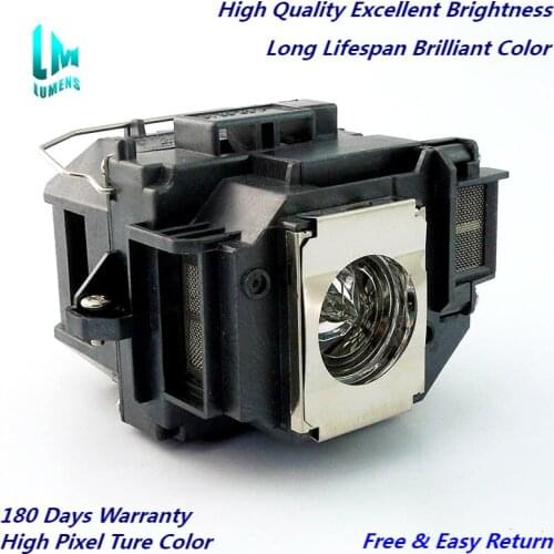 Replacement Cheap TV for ELPLP56 V13H010L56 Projector Lamp for EPSON EH-DM3 MovieMate 60 62 with Housing free shipping