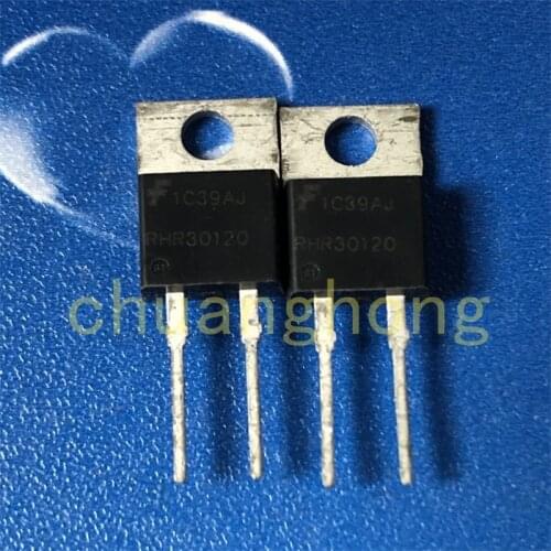 1pcs/lot RHR30120 30A 1200V original packing new Fast recovery rectifier tube TO-220 RUR30120