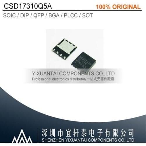 10pcs/lot 50pcs/lot 10pcs/lot Free shipping 100% original CSD17310Q5A CSD17310 TDSON8