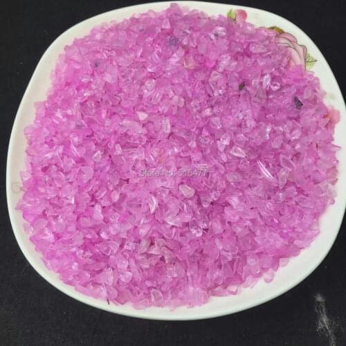 5-7mm 200g Natural Rose Quartz Tumbled Stone Chakra Healing Reiki Fengshui Decoration