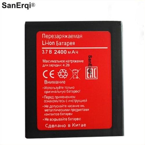 BQS-5006 BQS 5006 BQS5006 Battery for BQ LOS ANGELES BQS-5006 2400mAh Mobile Phone Accumulator Battery