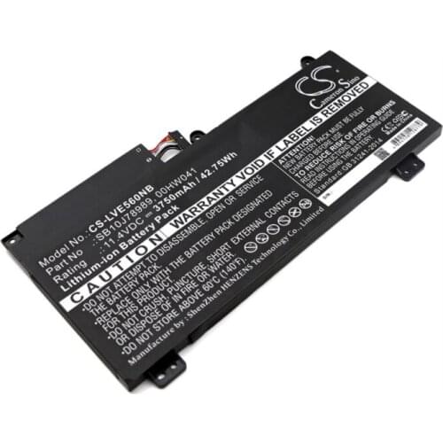 Cameron Sino 3750mAh battery for LENOVO Thinkpad E560p S5 S5 20G4A000CD S5 20G4A001CD S5 20G 00HW040 00HW041 SB10J78989