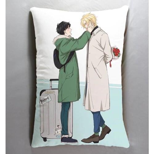 Anime Manga Banana Fish 40x60cm Pillow Case Cover Seat Bedding Cushion Pillowcase