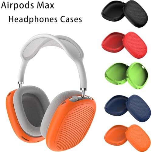 AirPods Max Case Silicone Case Cover for AirPods Max Headphones Soft Skin Cover Anti-Scratch Shock Resistant Protective Case