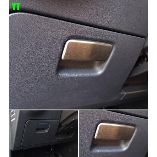 For Golf 7 2014 the main driving glove box switch sequins modified special stainless steel decorative strips