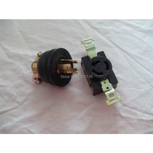 168F 188F EC2500 Generator USA Type Plug and Socket EC6500 Generator Part 30A 250V Accessory
