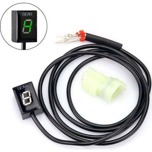 Light Weight Motorcycle Handlebar Speedometer Digtal Display Gear Indicator Speed Display for Motorbike