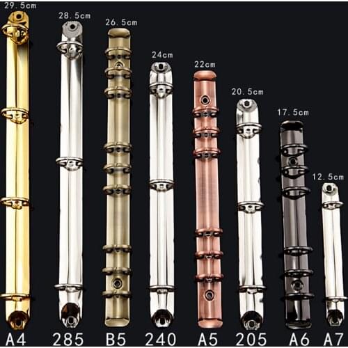 New Arrival Colorful metal spiral binder clip stainless steel A4 A5 A6 binder file folder clip ring binder clip iron clip