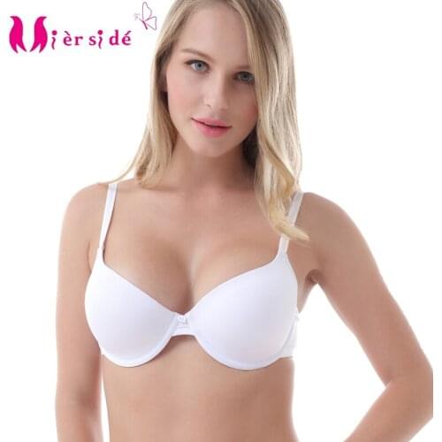 Mierside 2118 11 Color Fashion Sexy Bra 3/4Cup Push up Bralette High Quality Hot New Style Solid Underwire 32-34-36-38
