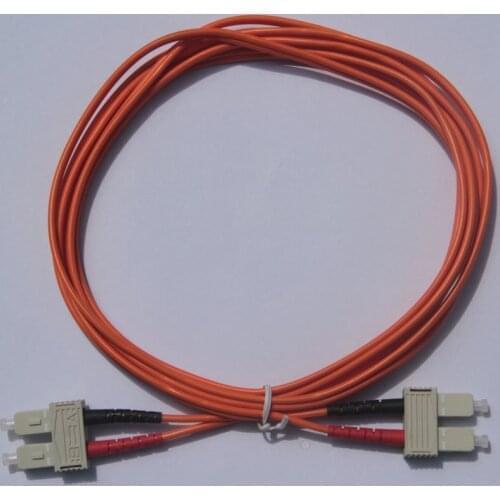 SC-SC MM OM2 Duplex 3.0mm OFNP Fiber Optic Patchcord Optical Pigtails Cable Jumpers
