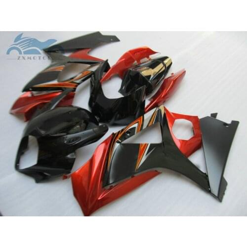 Upgrade motorcycle Fairing set for Suzuki GSXR 1000 2007 2008 GSXR1000 K7 K8 ABS street full fairings kit 07 08 red black K78
