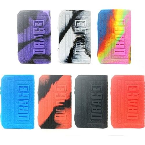Wholesale Protective drag 3 silicone case Rubber Sleeve sticker Skin Shield leather Wrap Texture Cover drag 3 silicon case