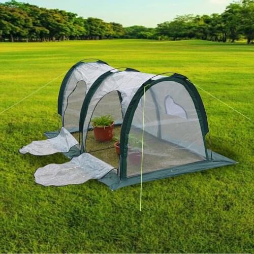 Mini Foldable Greenhouse Mini Pop Up Grow House Garden Indoor Outdoor Backyard Protector Portable Plant Greenhouse