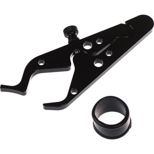 1PC Black Aluminum Universal Motorcycle Handlebar Throttle Lock Cruise Control Clamp Aluminum Motorcycle Accessories