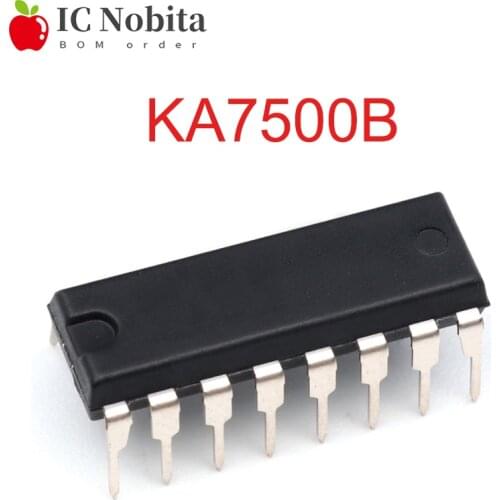 10PCS KA7500B DIP16 KA7500 DIP-16 KA7500C 7500B PWM Power Control Circuit Chip IC New
