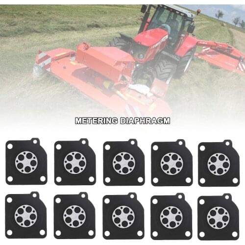 10pcs Rubber Chainsaw Carburetor Metering Diaphragm Gaskets Carburetor For C1U Series OE: A015010