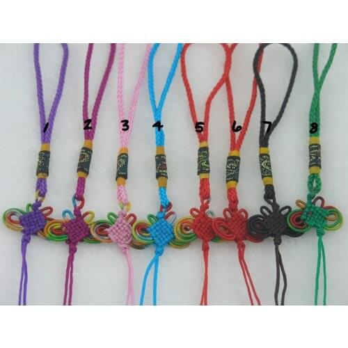 40Pcs Mixed Colors Tiny/mini Handmade Traditional Chinese Knots for Tassels