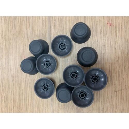 400pcs/lot grey color for ps4 controller game pad analog joystick cover 3d button cap