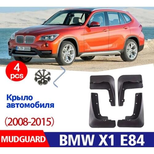 Mud flaps For BMW X1 E84 mudguards splash guard fenders mudguard mud-splash car accessories auto styline 4 PCS 2008-2015