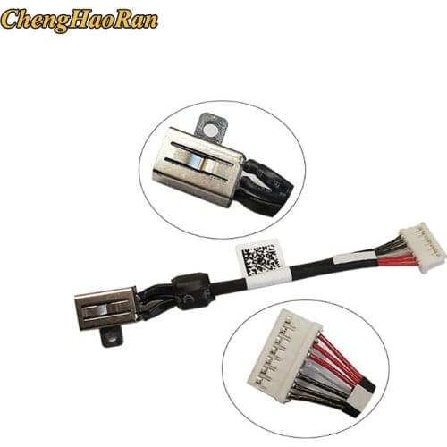 ChengHaoRan 1pcs NEW FOR DELL XPS 15 9550 9560 DC POWER JACK CHARGING PORT SOCKET HARNESS CABLE