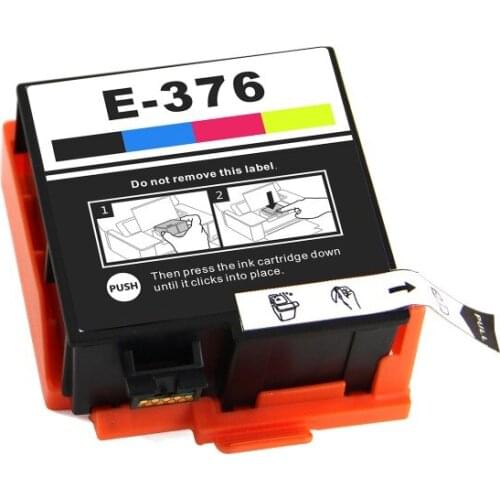 CISSPLAZA 2pcs T376 compatible ink cartridge for Epson PictureMate PM-525 pm525 pm 525 printer with ink with chip