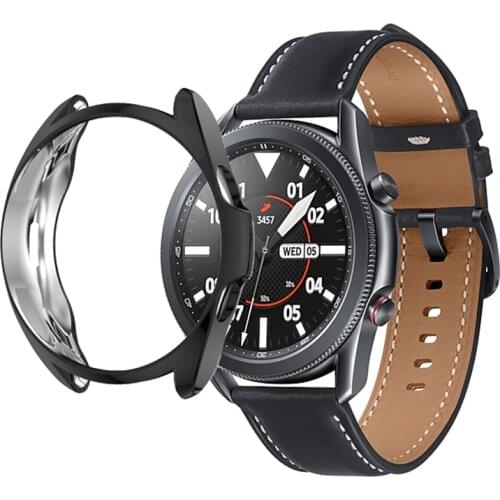 Essidi TPU Case For Samsung Galaxy Watch 3 41mm Wristband Protective Cover Skin For Samsung Galaxy Watch3 45mm