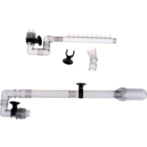 HW-603B Fish tank external filter bucket inlet and outlet pipe fittings 3-way water inlet kit tube Aquarium accessories