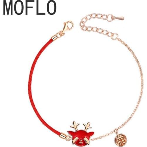 MOFLO Bracelets Red Thread