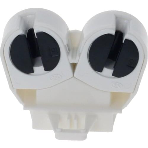 T5 Lamp Holder AC 500V 2A F288W Plastic Holder for LED Tube Light T5 Double Head Socket Lamp G5 Base Fluorescent