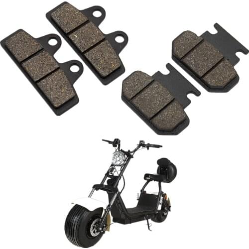 Brake Pad Of Citycoco Electric Bike Electric Scooter Chinese Halei Scooter Spare Parts Front And Rear Brake Pad