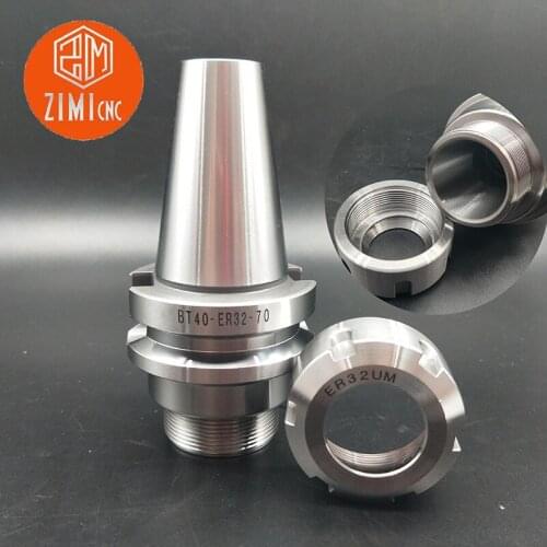 1PCS BT40-ER32-70L tool holder BT46 70mm CNC tool holder for ER32 spring chuck CNC lathe cutting tool milling tool