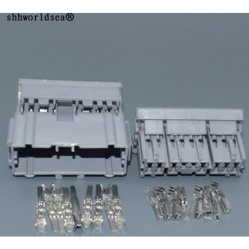 Shhworldsea 16pin auto 2.2mm male female unsealed connector 6098-0255 6098-0256