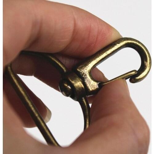 20piece 42mm x 36mm Antique Bronze Metal Trigger Snap Lobster Claws Swivel Hardware Hook Clasp Sewing for Bag Key Ring/K378