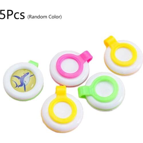 5pcs Mosquito Repellent Button Safe for Infants Baby Kids Buckle Anti-mosquito